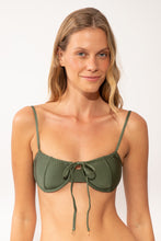 Load image into Gallery viewer, Gallery: Rio De Sol Top Top Shimmer-Croco Balconet-Tie