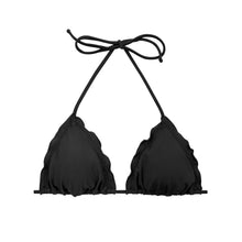 Load image into Gallery viewer, Product Front: Rio De Sol Top Top Touch-Black Frufru