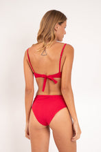 Load image into Gallery viewer, Model Back: Rio De Sol Top Top Malibu-Malagueta Zaya