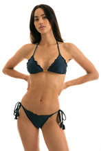 Load image into Gallery viewer, Model Front: Rio De Sol Bottom Bottom Shimmer-Shark Frufru