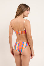 Load image into Gallery viewer, Model Back: Rio De Sol Top Top Stripes Bandeau-Reto