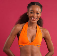 Load image into Gallery viewer, Image 12: Rio De Sol Top Top Dots-Orange Kate