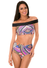 Load image into Gallery viewer, Image 04: Rio De Sol Top Soutien Samarcanda Offshoulder