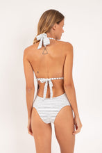 Load image into Gallery viewer, Model Back: Rio De Sol One-Piece Linea-White Mel-Op