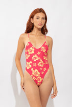 Load image into Gallery viewer, Image 05: Wednesday In Hawaii By Rio De Sol One-Piece Pua-Guava Hilo
