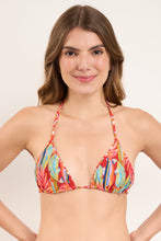 Load image into Gallery viewer, Image 08: Rio De Sol Top Top Floral-Scales Tri-Inv