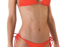 Load and play video in Gallery viewer, Video: Rio De Sol Top Top Cotele-Tomate Tri-Inv