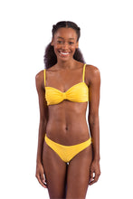 Load image into Gallery viewer, Model Front: Rio De Sol Bottom Bottom Malibu-Yellow Essential