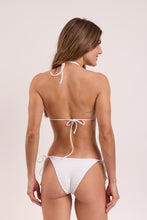 Load image into Gallery viewer, Model Back: Rio De Sol Bottom Bottom Memphis-White Lacinho