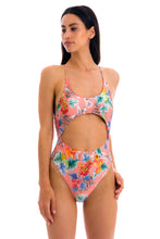 Load image into Gallery viewer, Model Front: Rio De Sol One-Piece Frutti Ivy