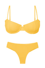 Load image into Gallery viewer, Product Front: Rio De Sol Set Set Malibu-Yellow Balconet Ciao