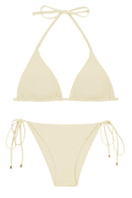 Load image into Gallery viewer, Product Front: Rio De Sol Set Set Off-White Tri-Inv Lacinho