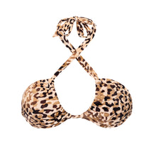 Load image into Gallery viewer, Product Back: Rio De Sol Top Top Leopard Mel