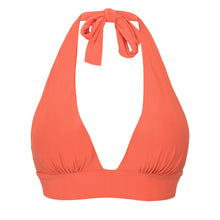 Load image into Gallery viewer, Product Front: Rio De Sol Top Top Light-Peach Halter-Cos