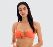 Load image into Gallery viewer, Model Front: Rio De Sol Top Top Light-Peach Mila