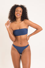 Load image into Gallery viewer, Image 09: Rio De Sol Top Top Navy Bandeau-Reto