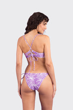 Load image into Gallery viewer, Model Back: Rio De Sol Set Set Trail-Purple Tank-Tie Ibiza-Comfy

