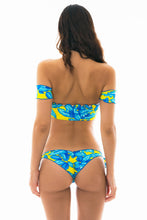 Load image into Gallery viewer, Image 07: Rio De Sol Top Top Palmeira Azul Off Shoulder
