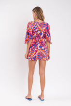 Load image into Gallery viewer, Model Back: Rio De Sol Mini Dress Funny Mini Dress
