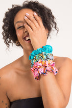 Load image into Gallery viewer, Image 02: Rio De Sol Hair Accessory Amore-Pink Scrunchie
