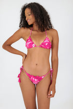 Load image into Gallery viewer, Model Front: Rio De Sol Bottom Bottom Pink-Palms Frufru-Fio
