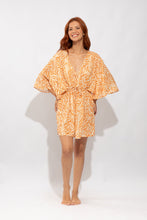 Load image into Gallery viewer, Model Front: Rio De Sol Kaftans / Cover Ups Sahari Kaftan Bel
