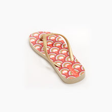 Load image into Gallery viewer, Image 04: Rio De Sol Flip-Flop Floral-Scales Slim
