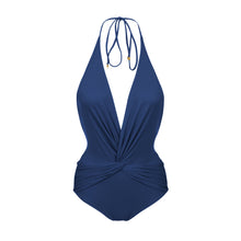 Load image into Gallery viewer, Product Front: Rio De Sol One-Piece Navy Magda
