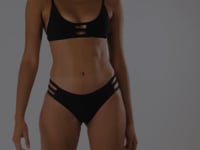 Load and play video in Gallery viewer, Video: Rio De Sol Set Set Bora-Black Bra-Trio Madrid-Trio
