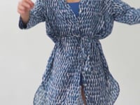 Load and play video in Gallery viewer, Video: Rio De Sol Shirtdress Chuva Chemise Gabriele
