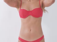 Load and play video in Gallery viewer, Video: Rio De Sol Top Top Hibiscus Coral
