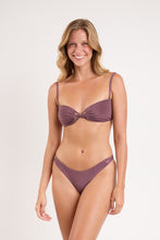 Load image into Gallery viewer, Model Front: Rio De Sol Bottom Bottom Malibu-Ebano Essential-Iris
