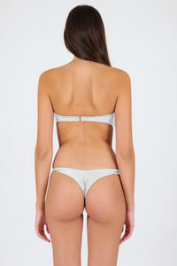 Model Back: Rio De Sol Bottom Bottom Shimmer-White Nice-Fio