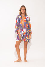 Load image into Gallery viewer, Image 04: Rio De Sol Kaftans / Cover Ups Garden-Flower Kimono
