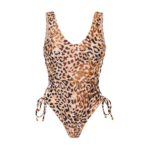 Product Front: Rio De Sol One-Piece Leopard Zoe