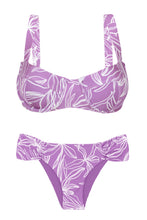 Load image into Gallery viewer, Product Front: Rio De Sol Set Set Trail-Purple Amelia Baobi
