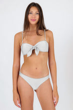 Load image into Gallery viewer, Set Shimmer-White Bandeau-Knot Essential
