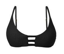 Load image into Gallery viewer, Top Bora-Black Bra-Trio
