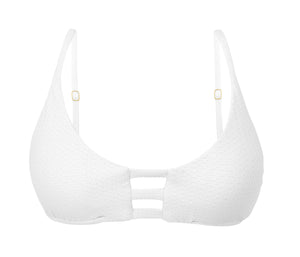 Top Bora-White Bra-Trio