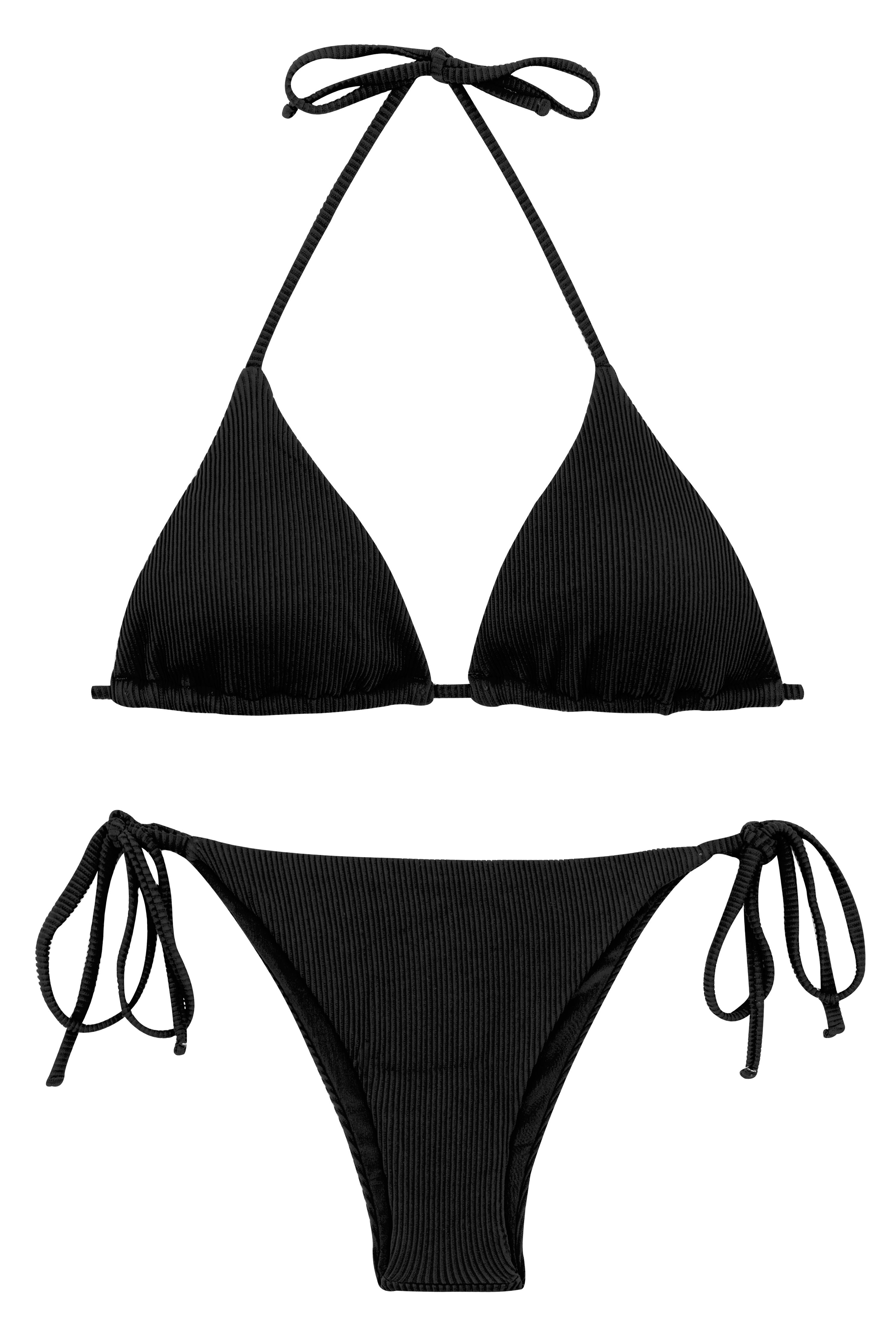 Swimwear set - Set Cotele-Preto Tri-Inv Ibiza - Black – Rio de Sol