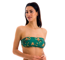 Load image into Gallery viewer, Top Roar-Green Bandeau-Reto
